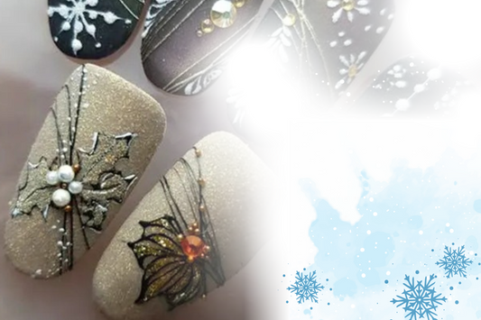 5 Methods to Achieve a Snowy Texture Nail Look